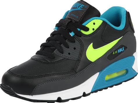 nike air max 90 youth gs schuhe weiß neon gelb|kids Nike Air Max 90.